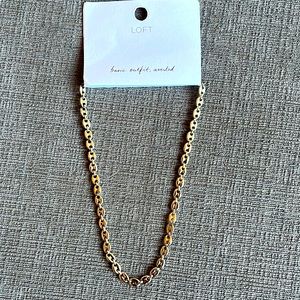NWT 16” Goldtone Necklace from Loft